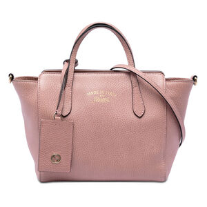 Pre-Loved Gucci Mini Leather Swing Satchel